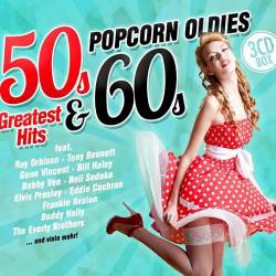 Popcorn Oldies: 50s & 60s Greatest Hits (3CD Box Set) (2017) FLAC