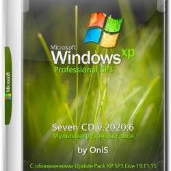 Windows XP Pro SP3 Seven D v.2020.6 by OniS (RUS)