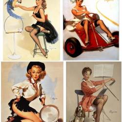   Gil Elvgren -   Pin-up (807 )