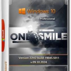 Windows 10 Pro  by OneSmiLe 22H2 build 19045.5011 (Ru/2024)