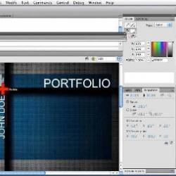 Creating a Portfolio Web Site Using Flash CS4 Professional