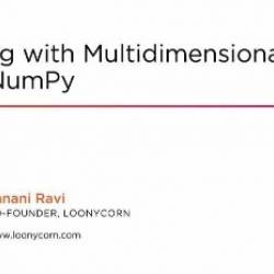 Working with Multidimensional Data Using NumPy