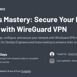 ZerotoMastery - DevOps Mastery Secure Your Internet Traffic with WireGuard VPN