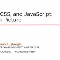 HTML, CSS, and JavaScript: The Big Picture