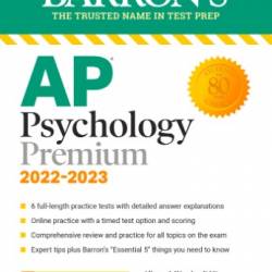 AP Psychology Premium, 2022-2023 - Weseley Ed.D. Allyson