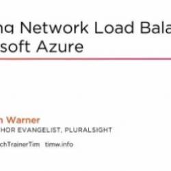 Managing NetWork Load Balancing in Microsoft Azure