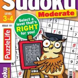 PuzzleLife Sudoku Moderate 34 - September 2025