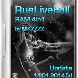 RusLiveFull RAM 4in1 by NIKZZZZ CD/DVD (11.01.2014a)