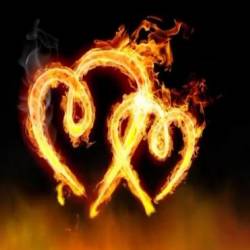 Burning hearts -  