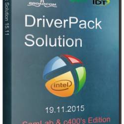 DriversPack Solution c400's Edition 19.11.2015 (x86/x64/RUS/ML)