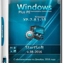 Windows x86/x64 Plus PE StartSoft v.38-2016 (RUS/2016)