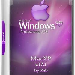 Windows XP Pro SP3 x86 MacXP v.17.1 by Zab (RUS/2017)