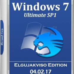 Windows 7 Ultimate SP1 x86/x64 Elgujakviso Edition v.04.02.17 (RUS/2017)