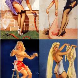 Gil Elvgren. Pin-up 