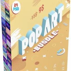 GraphicRiver - Pop Art Bundle (PSD, ASL)