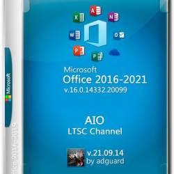 Microsoft Office 2016-2021 v.16.0.14332.20099 AIO x86/x64 by adguard