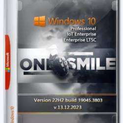 Windows 10 x64 Rus by OneSmiLe (19045.3803) (2023/RU)