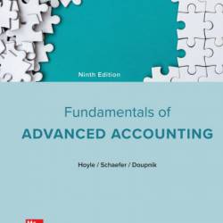 Fundamentals of Advanced Accounting: Business, Finance - CTI Reviews