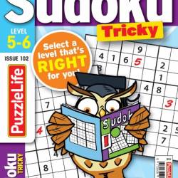 PuzzleLife Sudoku Tricky - December 2024