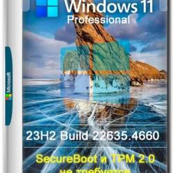 Windows 11 Pro  by OneSmiLe 23H2 build 22635.4660 (RUS/2024)