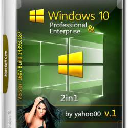 Windows 10 x64 Pro & Enterprise 10.0.14393 Version 1607 2in1 v.1 (RUS/2016)