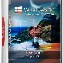 Windows 10 Enterprise LTSB x86/x64 14393.693 v.4.17 (RUS/2017)
