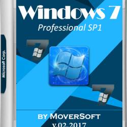 Windows 7 Professional SP1 by MoverSoft v.02.2017 (x86/RUS)