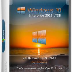 Windows 10 Enterprise LTSB 2016 x64 v.1607 by Zosma (RUS/2018)