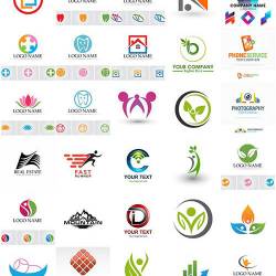 100 Bundle logo vector design vol 1