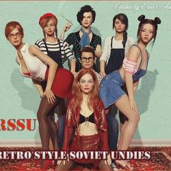     / Retro Style Soviet Undies (Chapter 3 v.1.3.1) RUS/ENG/PC - Vaginal Sex, Oral Sex, Sex games, Erotic quest,  ,  !