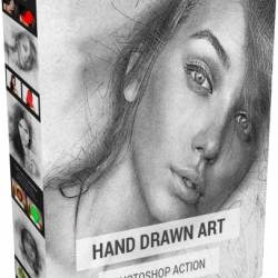 GraphicRiver - Hand Drawn Art Photoshop Action