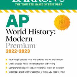 AP World History: Modern Premium, 2024: Comprehensive Review with 5 Practice Tests   an Online Timed Test Option - John McCannon Ph.D.