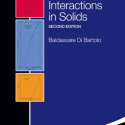 Optical Properties of Excited States in Solids - Baldassare di Bartolo