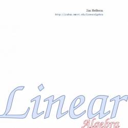 Linear Algebra - Reg Allenby