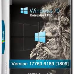 Windows 10 Enterprise LTSC x64 + WPI by AG 08.2024 (17763.6189) (Ru/2024)