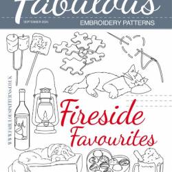 Fabulous Embroidery Patterns - Issue 3 Fireside Favourites 2024