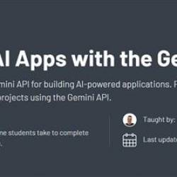 ZerotoMastery - Building AI Apps with the Gemini API