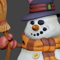 ZBrush Sculpting Project: The Wintery Snowman