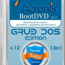 Acronis BootDVD 2013 Grub4Dos Edition v.12 13in1