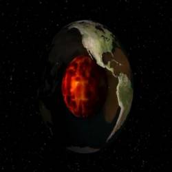 Earth's core -  