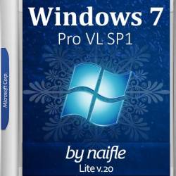 Windows 7 Pro VL SP1 x86/x64 Lite v.20 by naifle (RUS/2016)