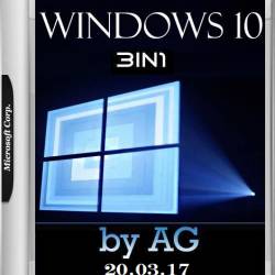 Windows 10 3in1 x64 10.0.14393.969 by AG 20.03.17 (RUS/2017)