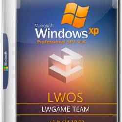 Windows XP Pro SP3 x86 VLK LWOS v.1 build 18.02 by LWGam (2018) RUS