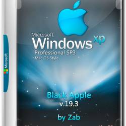 Windows XP Pro SP3 x86 Black Apple v.19.3 by Zab (RUS/2019)