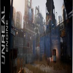 Unreal Engine - Post-Apocalyptic Industrial Scene