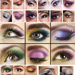 Eye makeup stock photo (JPG)