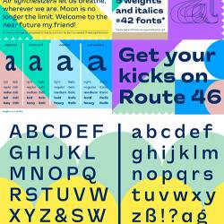 CA Slalom font family