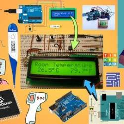 Biomedical Project - Digital Thermometer with Atmega32 & LM35