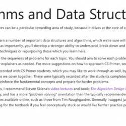 CS Primer - Algorithms and Data Structures