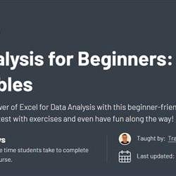 ZerotoMastery - Data Analysis for Beginners - Excel & Pivot Tables